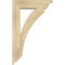 Ekena Millwork Thorton Traditional Rough Sawn Bracket w/ Offset Brace, Douglas Fir, 6"W x 20"D x 32"H BKT0604X20X32THR01RDF - alternate 3